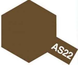 Tamiya Color Spray for Aircraft - AS-22 Dark Earth - 86522 