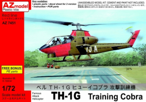 AZmodel 7451 Śmigłowiec Bell TH-1G Training Cobra