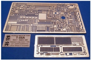 Aber 35128 Dodatki do czołgu T-55A zestaw podst. cz.1