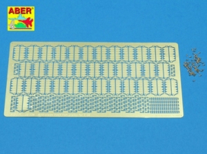 Aber 35138 Elementy fototrawione do czołgu T-34 skala 1-35