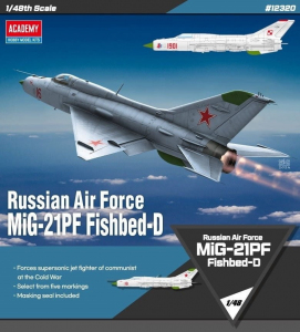 Academy 12320 MiG-21PF Fishbed-D (polska kalkomania) 1/48 