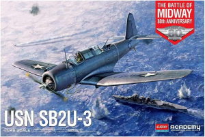 Academy 12350 USN Vought SB2U-3 Vindicator - Battle of Midway 1/48