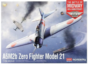 Academy 12352 Samolot A6M2b Zero Fighter Model 21 1-48