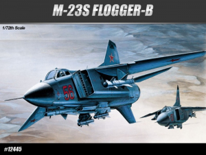 Academy 12445 Samolot M-23S Flogger B model 1-72