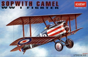 Academy 12447 Sopwith Camel WWI Fighter 1/72