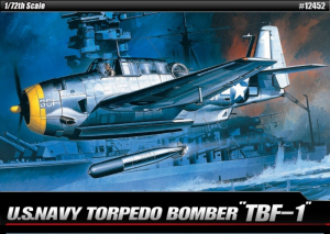 Academy 12452 Samolot TBF-1 model 1-72