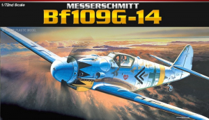Academy 12454 Samolot Messerschmitt Bf109G-14 model 1-72