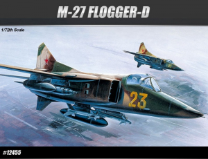 Academy 12455 Samolot M-27 Flogger D model 1-72