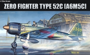 Academy 12493 Samolot A6M5c Zero Fighter Typ 52c 