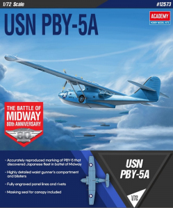 Academy 12573 Samolot USN PBY-5A Bitwa o Midway model 1-72
