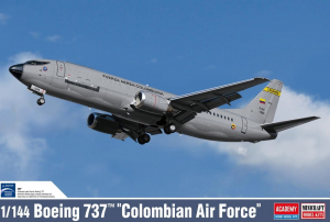 Academy 12639 Boeing 737 model aircraft of the Colombian Air Force 1/144 