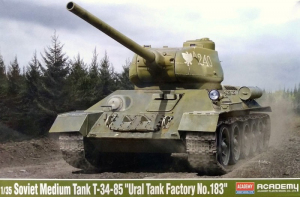 Academy 13554 T-34-85 Ural Tank Factory No. 183 (polska kalkomania) 1/35