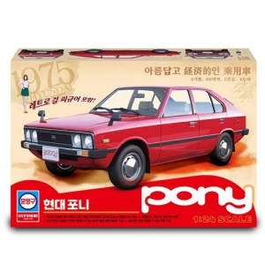 Academy 15137 Samochód Hyundai Pony model 1-24