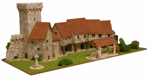 Aedes Ars 1457 Domy średniowieczne - zestaw z wieżą 