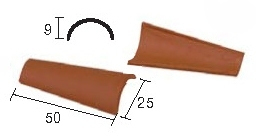 Aedes Ars 21061 Dachowka arabska czerwona 1:10 100 szt.