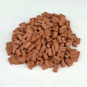 Aedes Ars 22190 Bloczki kamienne czerwone 1/18 - 1/160 - 300 szt 