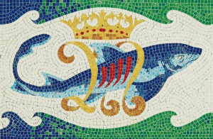 Aedes Ars 55040 Mozaika Delfin (Gaudi) 320 x 210 mm