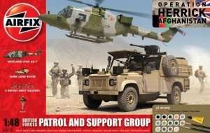 Airfix 50123 Zestaw - British Forces Patrol and Support Group