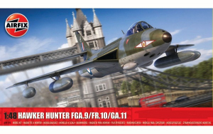 Airfix A09192 Samolot Hawker Hunter FGA.9/FR.10/Ga.11 model 1-48 