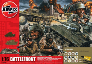 Airfix A50009A D-Day Battlefront zestaw z farbami 1/76