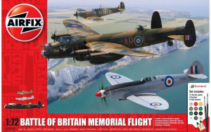 Airfix A50182 Battle of Britain Memorial Flight zestaw z farbami 
