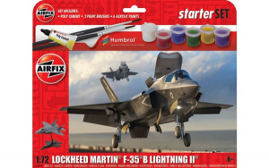 Airfix A55010 Zestaw z farbami Lockheed Martin F-35B Lightning II model 1-72