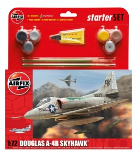 Airfix A55203 Zestaw z farbami Douglas A-4B Skyhawk