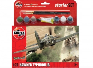 Airfix A55208 Zestaw startowy Hawker Typhoon IB z farbami