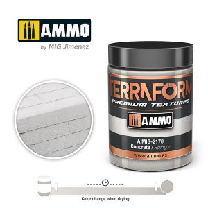Ammo Mig 2170 Terraform Premium Textures Thin Concrete 100ml 