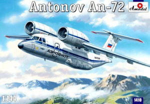 Amodel 1410 Samolot transportowy Antonov An-72 model 1-144