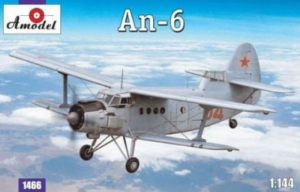 Amodel 1466 Samolot Antonov An-6 model 1-144