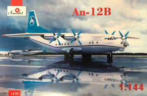 Amodel 1470 Samolot Antonov An-12B model 1-144