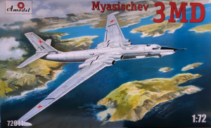 Amodel 72014 Samolot Miasiszczew 3MD model 1-72
