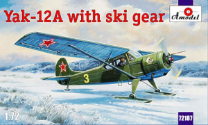 Amodel 72187 Yak 12A w/ski gear