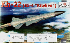 Amodel 72196 Kh-22 (AS-4 Kitchen) 1:72