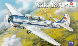 Yakovlev Yak-18A Amodel 72218 in 1-72 