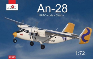 Amodel 72313 Samolot Antonov An-28 Cash model 1-72