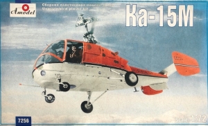 Amodel 7256 Helikopter Kamov Ka-15M skala 1-72
