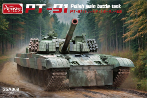 Amusing Hobby 35A069 PT-91 Twardy Polish Main Battle Tank 1/35