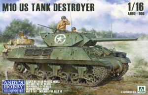 Andy's Hobby Headquarters AHHQ-006 US M10 Tank Destroyer Wolverine 1/16