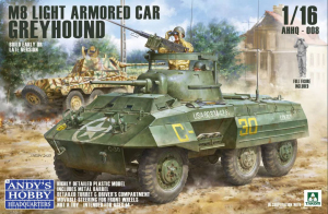 Andy's Hobby Headquarters AHHQ-008 M8 Greyhound US Light Armoured Car 1/16