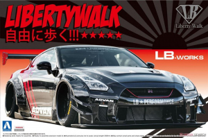 Aoshima 05592 Nissan GT-R R35 LB Works Type 2 Version 2 1/24