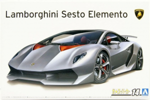 Aoshima 06221 Lamborghini Sesto Elemento 1/24