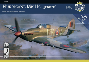 Arma Hobby 40006 Hawker Hurricane Mk.IIc (Jubilee) 1/48