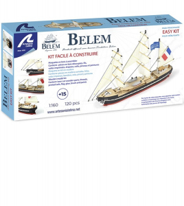Artesania 17001 Zestaw z farbami Belem Easy Kit drewniany model 1/160
