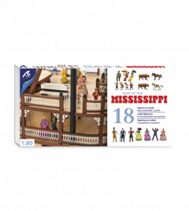 Artesania 20515F Metalowe figurki do modelu Mississippi 1/80 