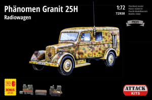 Attack 72938 Phanomen Granit 25H Radiowagen 1/72 