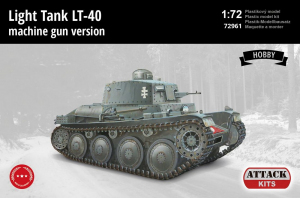 Attack 72961 Light Tank LT-40 Machine Gun Version 1/72 
