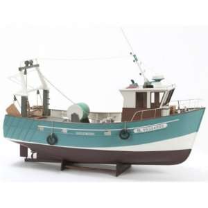 BB534 Trawler Boulogne Etaples - drewniany model w skali 1:20