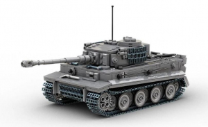BUILD ARMY BA0181 German Tiger I Ausf.E Tank 1/33